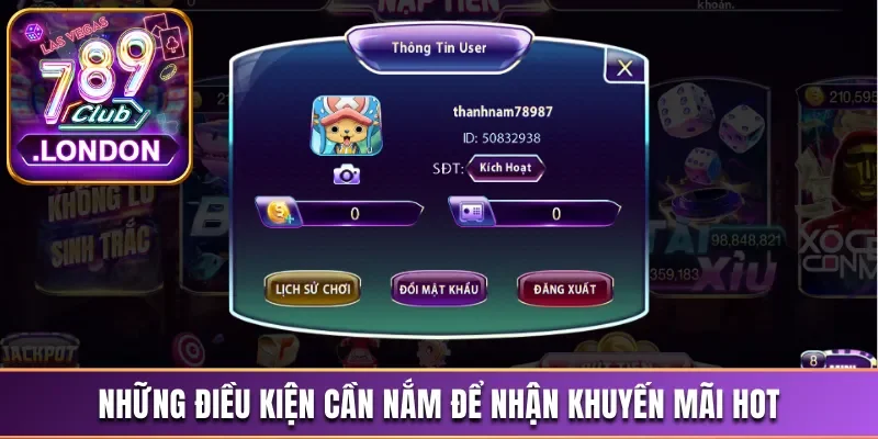 Điều kiện cần nắm để nhận khuyến mãi cổng game